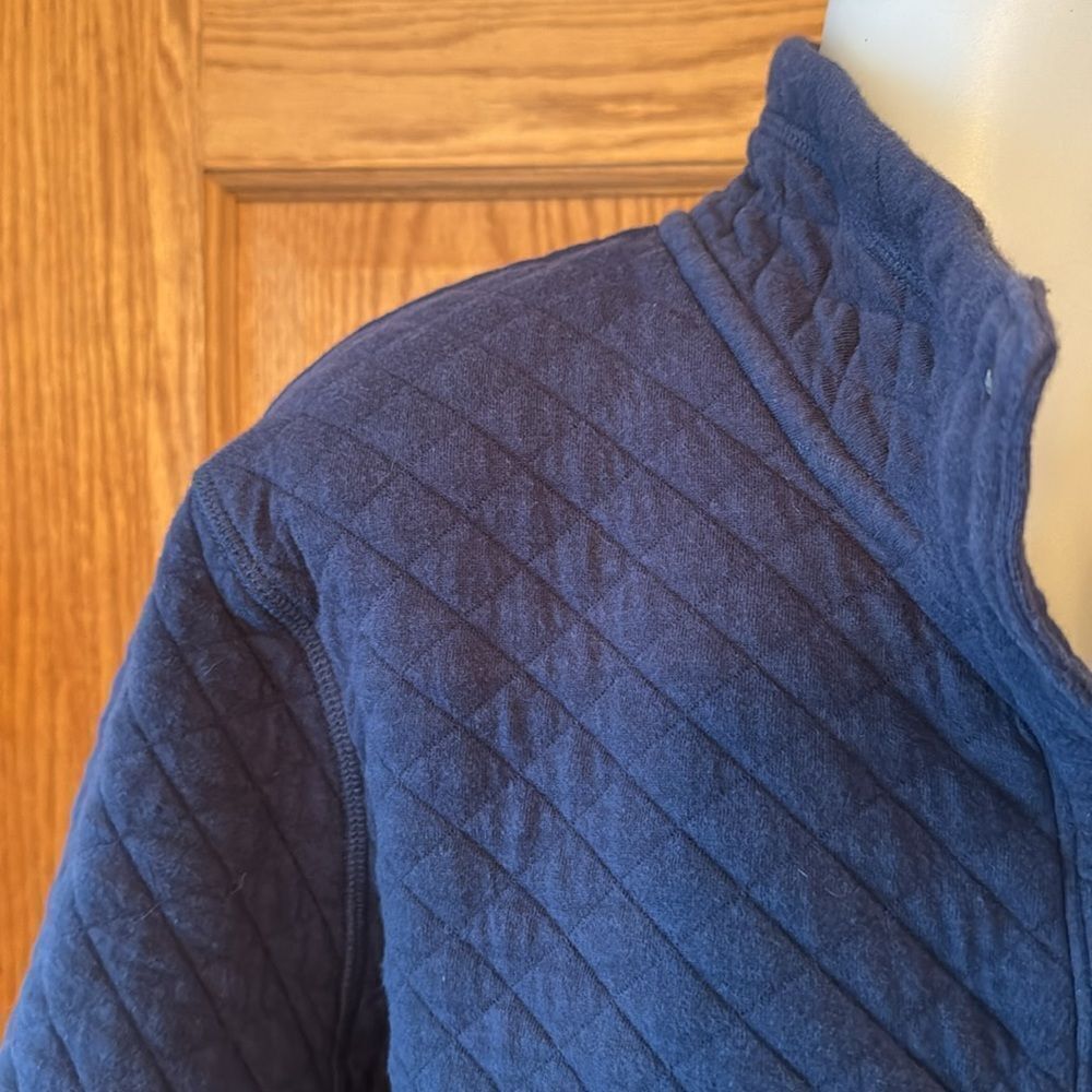 DULUTH Trading Company Quilted Snap Pullover Sweatshirt - Picture 6 of 12
